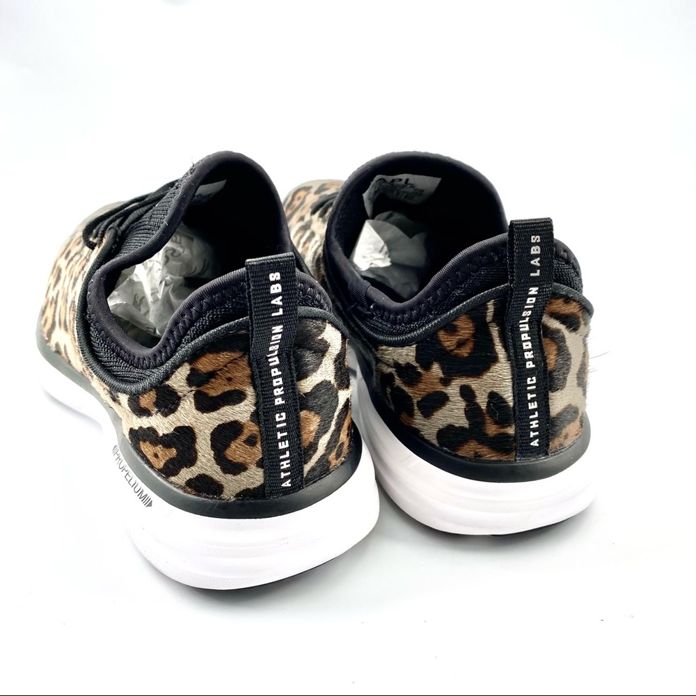 APL Iconic propulsion white leopard calf hair shoe - Picture 9 of 12